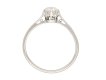 Art Deco diamond solitaire ring, circa 1920. Hatton Garden