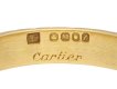 Cartier engraved gold ring, English, 1961. Hatton Garden