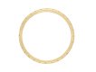 Cartier engraved gold ring, English, 1961. Hatton Garden