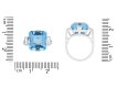 art deco aquamarine and diamond ring, circa 1930. hatton garden
