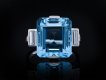 art deco aquamarine and diamond ring, circa 1930. hatton garden