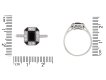 Art Deco onyx and diamond cluster ring, circa 1925 hatton garden