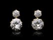 Old mine diamond drop earrings, circa 1900 hatton garden