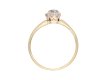 victorian old mine diamond solitaire ring. hatton garden