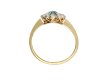 edwardian emerald and diamond coronet cluster ring. hatton garden