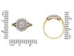 Edwardian old mine diamond cluster ring hatton garden