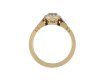 Old mine diamond solitaire ring, circa 1905. hatton garden.