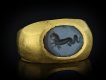 Ancient Roman Hippocampus intaglio ring hatton garden