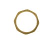 Engraved yellow gold wedding ring, English, 1950. hatton garden