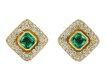 colombian emerald and diamond earrings french circa 1970 .html