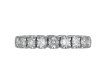 Vintage diamond full eternity band, French, circa 1950