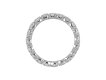 Vintage diamond full eternity band, French, circa 1950