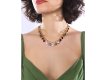 Victorian gem set necklace, circa 1890.