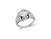 Art Deco diamond cluster ring, circa 1920.