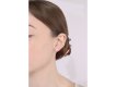 Round old cut diamond earrings
