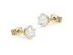 Old cut diamond stud earrings.