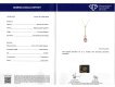 Purple Ceylon sapphire and diamond pendant, circa 1920. 