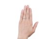 Edwardian diamond three stone ring, circa 1910