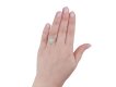 Edwardian diamond cluster ring, circa 1910.