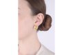 Yellow Ceylon sapphire and diamond cluster earrings, circa 1960.