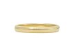 Yellow gold wedding band, circa 1950.