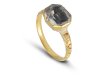 Post Medieval Rock Crystal Ring, circa 1680 1720.