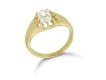 Old mine Diamond solitaire ring, circa 1890.
