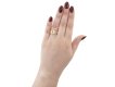 Old mine Diamond solitaire ring, circa 1890.