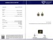 Sapphire and diamond cluster earrings, circa 1890.