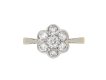 Diamond coronet cluster, circa 1940.