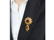 Victorian citrine and gold brooch berganza hatton garden