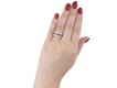 Ruby, sapphire and diamond day and night ring hatton garden