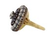 Antique Sapphire and Diamond cluster ring/pendant hatton garden