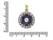 Antique Sapphire and Diamond cluster ring/pendant hatton garden