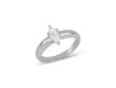 Marquise shape diamond solitaire ring