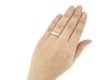 Diamond half eternity ring, circa 2003. 
