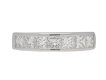 Diamond half eternity ring, circa 2003. 