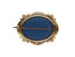 Victorian pearl and enamel locket brooch berganza hatton garden