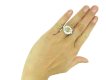 Fancy colour diamond ring berganza hatton garden