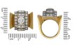 Diamond cocktail ring, circa 1940 berganza hatton garden