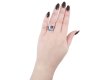 Tiffany & Co. sapphire and diamond ring, American, circa 1935.