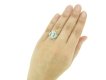 Antique emerald diamond ring berganza hatton garden