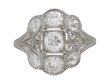 Sapphire and diamond coronet cluster ring, circa 1910. berganza hatton garden