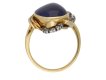 front art nouveau sapphire diamond ring hatton garden berganza