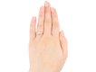 Victorian diamond five stone ring, English, circa 1900. Hatton Garden