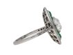 antique diamond emerald ring berganza hatton garden