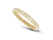 Diamond eternity ring, circa 1950. 