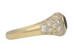 Vintage sapphire and diamond ring berganza hatton garden