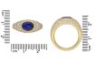 Vintage sapphire and diamond ring berganza hatton garden