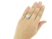  Art Deco diamond cluster ring berganza hatton garden